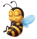 Sleeping Honey Bee